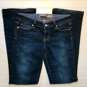 PAIGE Dark Blue Denim Jeans